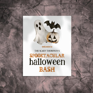 Poster Bienvenue à Spooktacular Halloween Party
