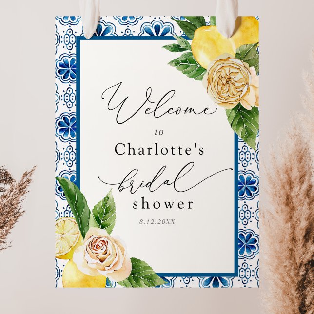 Poster Bienvenue au mariage de la mariée sous le thème Mo (Créateur téléchargé)