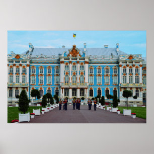 Poster Bienvenue au palais Catherine, Russie