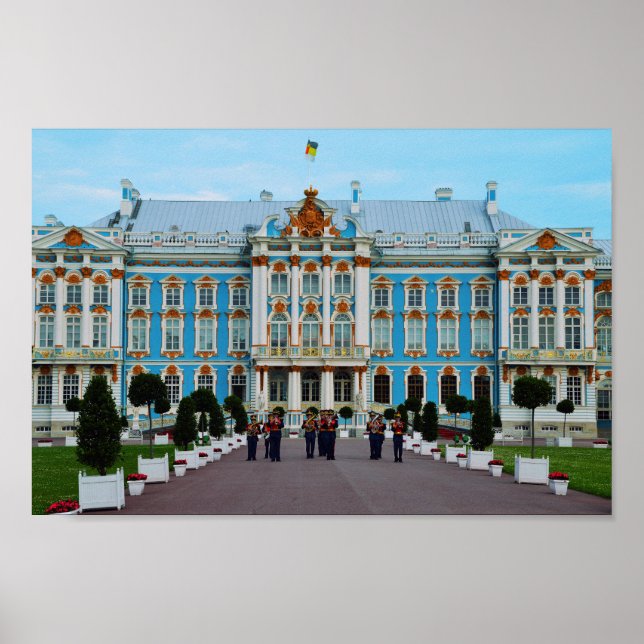 Poster Bienvenue au Palais Catherine, Russie (Devant)