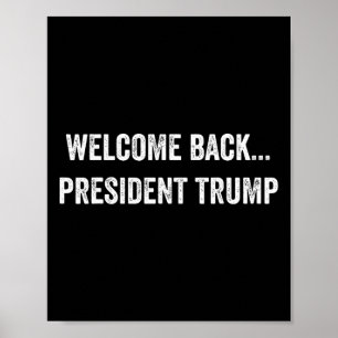 Poster Bienvenue Byck... Élection 2024 R du président amé