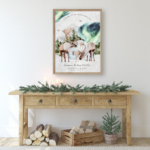 Poster Bienvenue dans le Monde   Pépinière Aurore des Boi