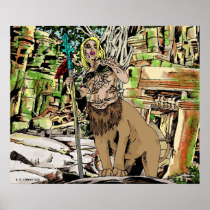 Poster Bienvenue Dans Ma Jungle