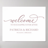 Bienvenue dans notre Happy Ever After Rose Gold