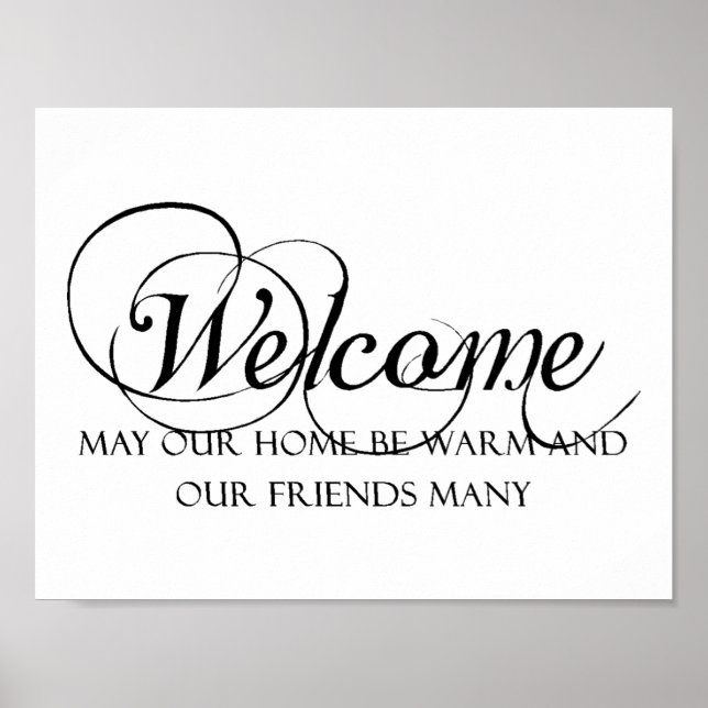 Poster Bienvenue dans notre offre maison (Devant)