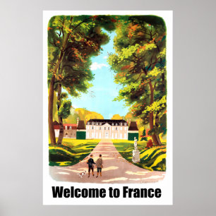 Poster Bienvenue en France