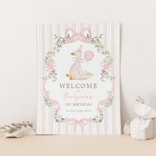 Poster Bienvenue pour le 1er anniversaire de One Silly Go