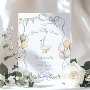 Poster Bienvenue pour le 1er anniversaire de One Silly Go