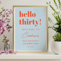 Bienvenue pour un Trentième Anniversaire Bleu Oran