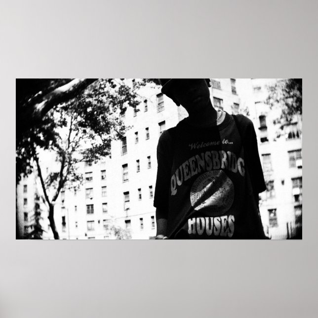 Poster Bienvenue sur Queensbridge Houses II par Avi Avnai (Devant)