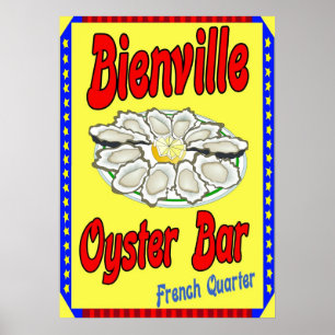 Poster Bienville Oyster Bar