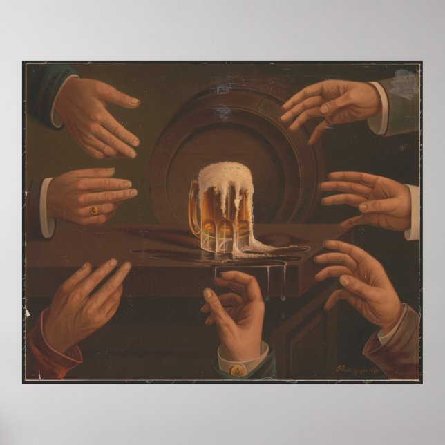 Poster Bière (Devant)