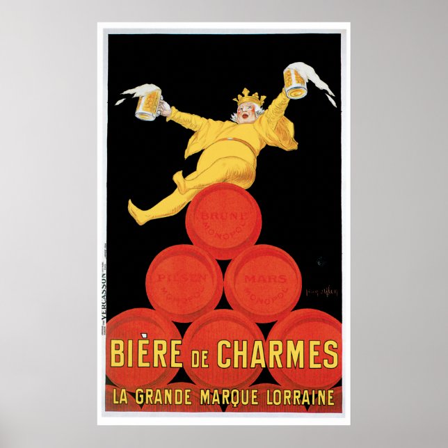 Poster Biere de Charmes Les prix de l'affiche commencent  (Devant)