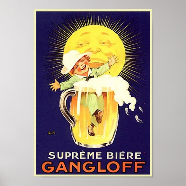 Poster Biere Gangloff (Devant)