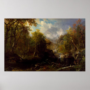 Poster Bierstadt - Piscine d'Emeraude