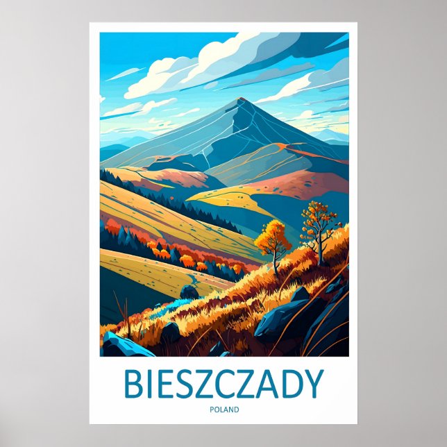 Poster Bieszczady 1 (Devant)