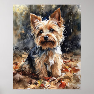 Poster Biewer Terrier Dog Art Imprimer l'affiche