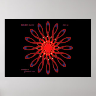 Poster Big Bang (impression)