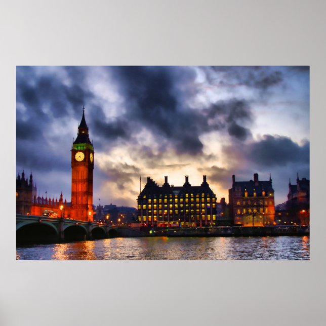 Poster Big Ben (Devant)