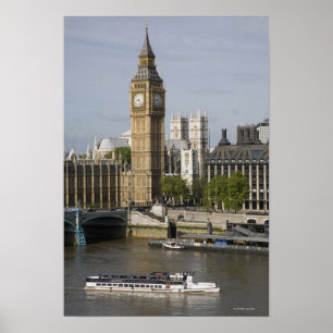 Poster Big Ben et la Tamise