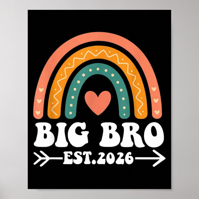 Poster Big Bro Est 2026 New Big Brother Announcement Rain (Devant)