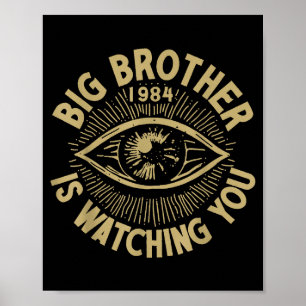 Poster Big Brother Vous Regarde