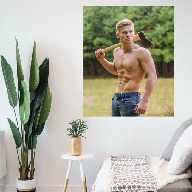 Poster Big Chopper Hot Guy (Créateur téléchargé)