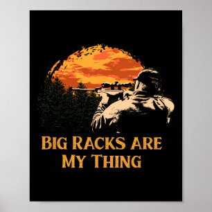 Poster Big Racks Sont Mon Chose Faune Foule Fantaisie Hun