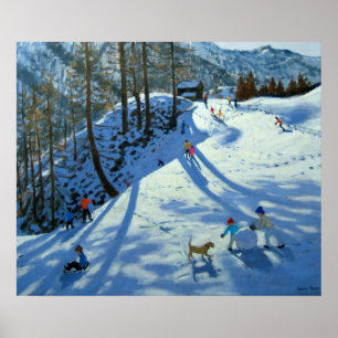 Poster Big Snowball Zermatt
