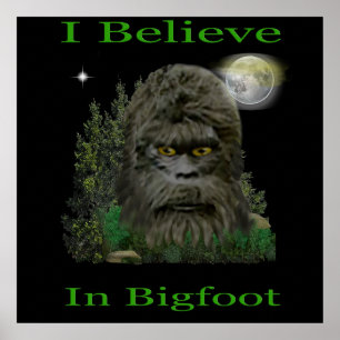 Poster Bigfoot
