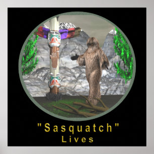 Poster Bigfoot