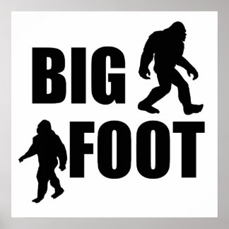 Poster Bigfoot