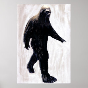 Poster Bigfoot