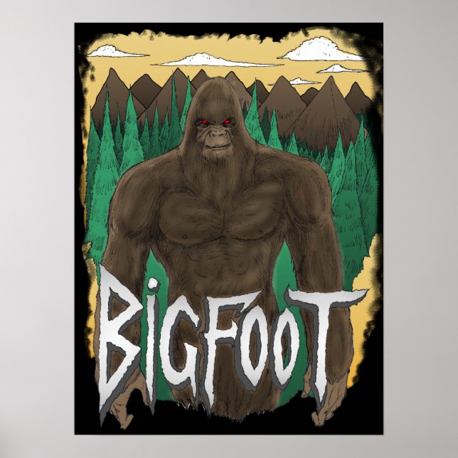 Poster Bigfoot (Devant)