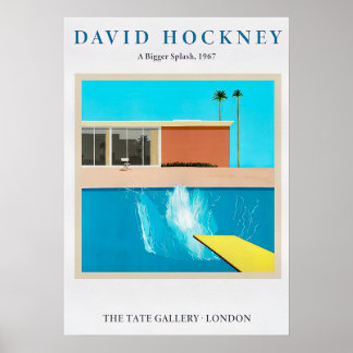 Poster Bigger Splash 1967