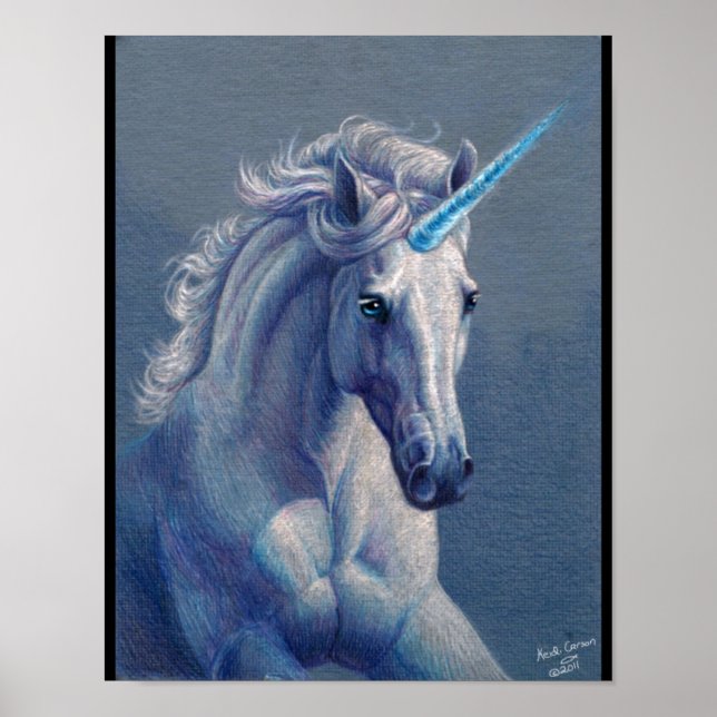 Poster Bijoux la licorne (Devant)
