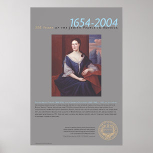 Poster Bilhah Abigail Franks (1696-1756)