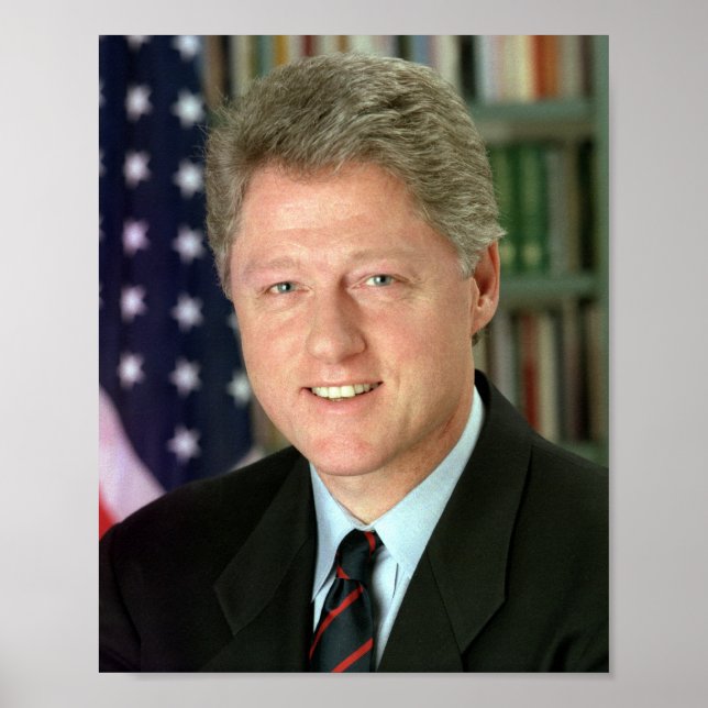 Poster Bill Clinton (Devant)