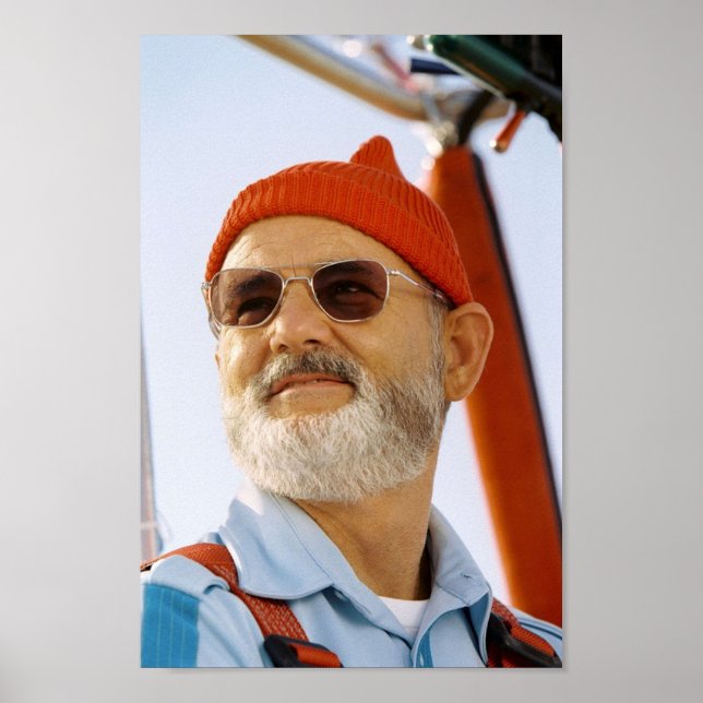 Poster Bill Murray Vie aquatique (Devant)