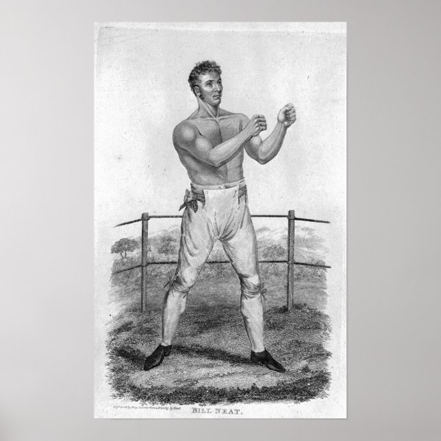 Poster Bill Neat, gravé par Percy Roberts (Devant)