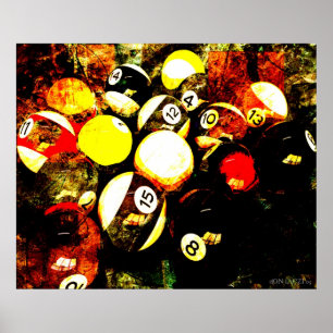 Poster Billard
