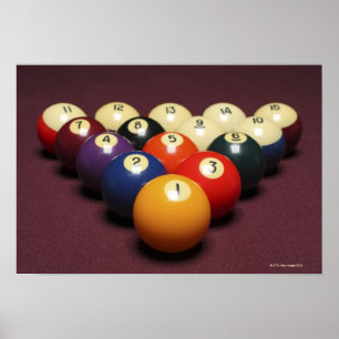 Poster Billard