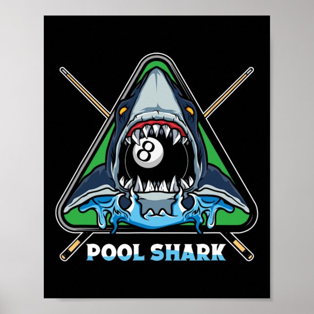 Poster Billard de billard de billard de billard de billar (Devant)