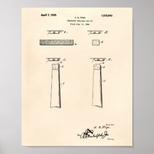 Poster Billiard sans fil 1925 - Vieux Poivre