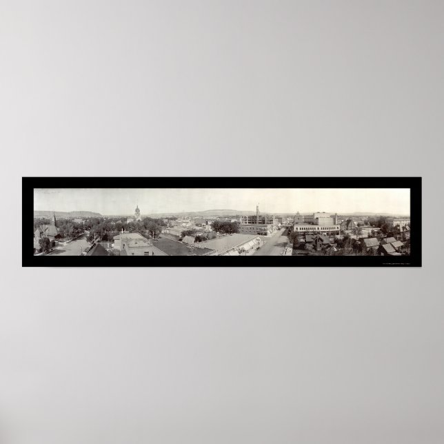 Poster Billings, MT Photo 1915 (Devant)