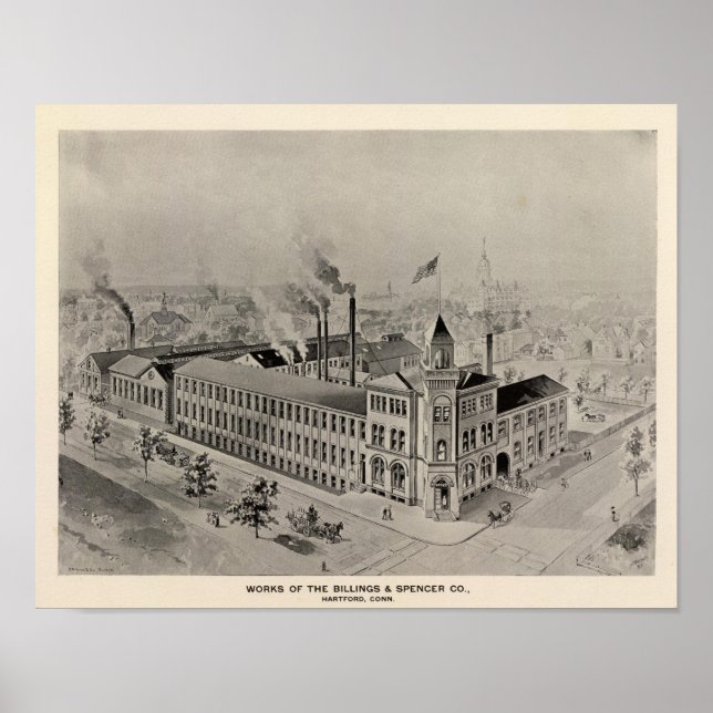 Poster Billings & Spencer Co (Devant)