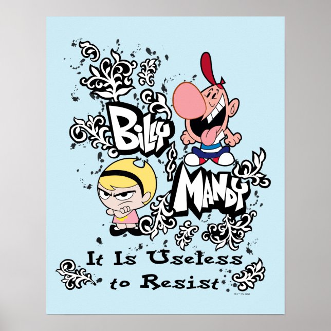 Poster Billy & Mandy - Inutile de résister (Devant)
