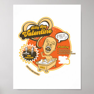 Poster Billy Ray Valentine Chante ! - Lieux de négociatio