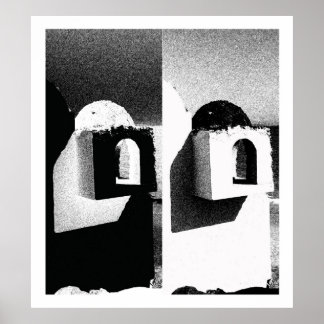 Poster Binary Black And White, Fuerteventura