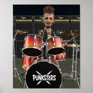 Poster Bing from the Punksters